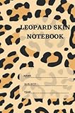  Leopard Skin Notebook