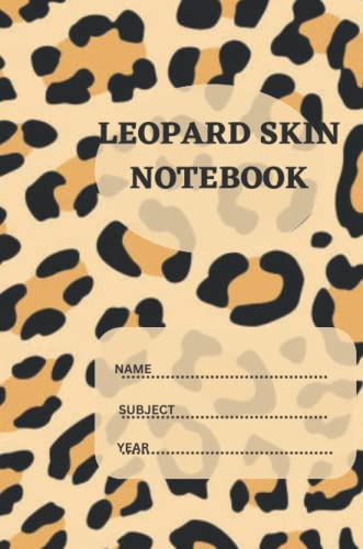  Leopard Skin Notebook
