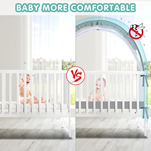 Generic MQ-01 Crib Tent - Crib Net To Keep Baby In thumb #4