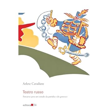 Capa do livro Teatro russo:: percurso para um estudo da paródia e do grotesco