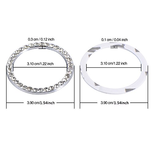 Blvd-Lpf Obey Your Luxury Hot Pink Crystal Rhinestone License Plate Frame - [Pack Of 2] Rust Free Abs Chrome, Number Plate Frame W/Crystal Screw Caps | Automotive Accessories #TOP5