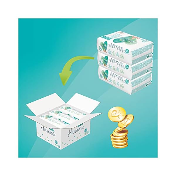 Pampers Baby Windeln Größe 1 (2-5 kg) Pure Protection, 102 Stück, HALBMONATSBOX, Mit Premium-Baumwolle Und… – Bild 3