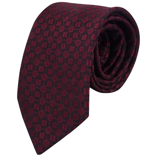 Image of Calixto Men's Microfibre Italian Designer Necktie Gift Set, Floral Printed Tie (Pack of 1)