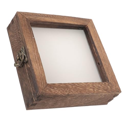 HOODANCOS Wooden Insect Specimen Display Holder Simple Style Pinning Case Portable and Lightweight Display Box