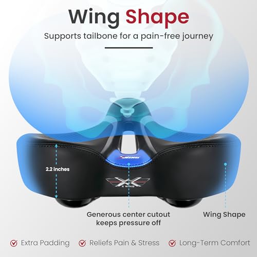 X WING 5-Zone Memory Foam Seat