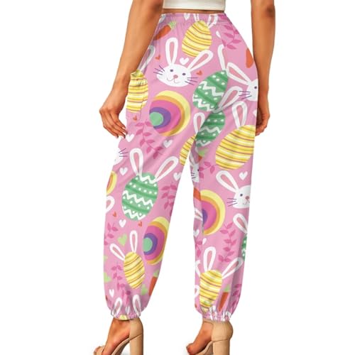 Gzzxiailg Calças femininas soltas de dança de pilates calças de treinamento de ioga calças elásticas