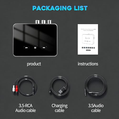 Convertidor y transmisor inalámbrico de audio para sala de reuniones y garaje 5