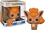 Funko Pokemon POP Games Vulpix Exclusive Figura de vinilo de 10 pulgadas #599 de gran tamaño