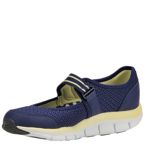 Skechers Sport Women's Happy Sneaker,Navy/Yellow,9.5 M US