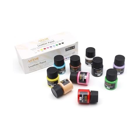 Peinture Acrylique Cuir Artme 10 couleurs Cover