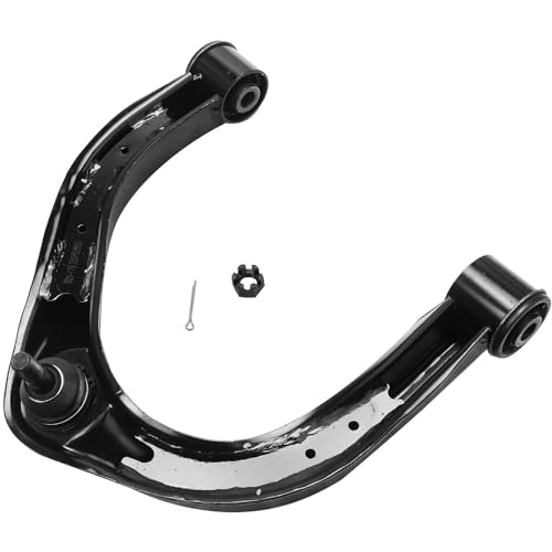 Image of Detroit Axle - Front 4pc Control Arms Kit for Nissan Titan Pathfinder Armada Infiniti QX56, 2 Upper Control Arms with Ball Joints 2 Lower Ball Joints Replacement