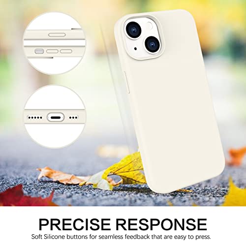 Coque protection iPhone 14 silicone BENTOBEN étui dos rigide avec microfibre - 7