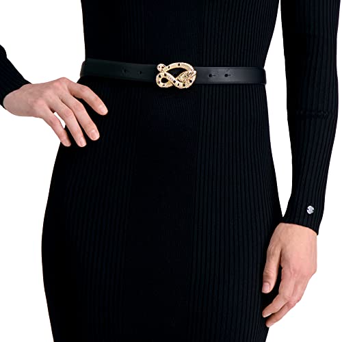 Jessica Simpson Women's Fashion Casual Belt, Black Snake, 3X #TOP4