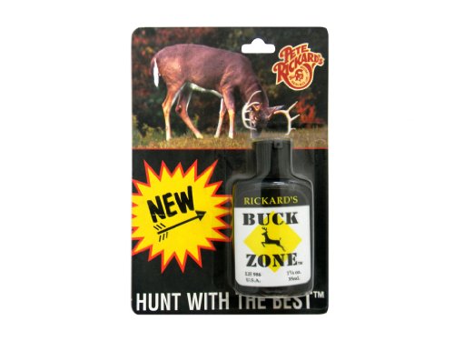Pete Rickard Buck Zone Attractant, 1.25-Ounce, Multi (LH986)