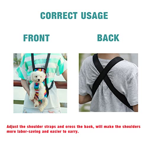 Leconpet 714035638977 Pet Carrier Backpack, Legs Out Adjustable Pet Front Cat Dog Carrier Backpack, Easy-Fit Dog Travel Backpack Carrier For Hiking Camping For Small Medium Puppies Cats thumb #2