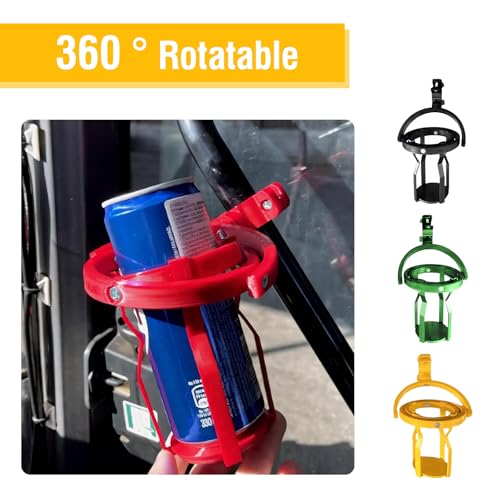 Portavasos giroscópico auto nivelante para carro rojo miniatura 4