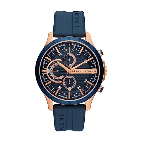 Armani Exchange Herren Quarz-Chronograph Uhr mit Armband AX2440