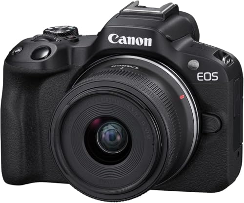 Canon EOS R50 Mirrorless Camera with 4K Video for Content Creators