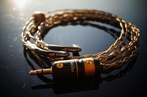 Whiplash Audio TWAU CIEM (Two-Pin) Replacement Upgrade cable for JHAudio / Westone / 1964ears / Vision Ears / Unique Melody / NOBLE / Empire Ears and more other custom in ear monitors