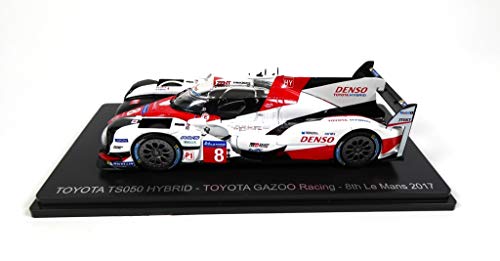 Toyota TS050 Hybrid # 8 - Toyota GAZOO Racing - 8th Le Mans 2017 - Buemi-Davidson-Nakajima - Spark 1/43 for Hachette Japon (01)