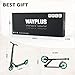 WAYPLUS Aquas Kick Scooter for Kids, Teens & Adults - Foldable, Lightweight, 8-Inch Non-Slip Deck, ABEC9 Bearings, Adjustable Height, Lifetime Service