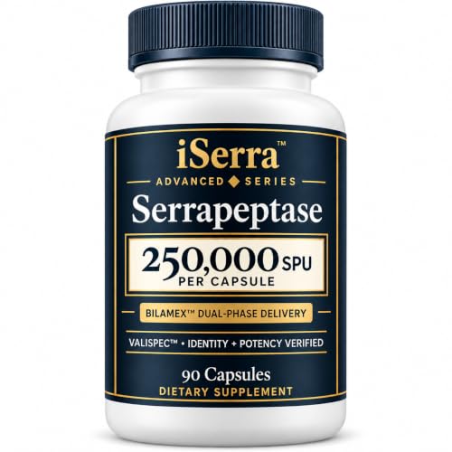 iEnzymes iSerra Advanced Series Serrapeptase