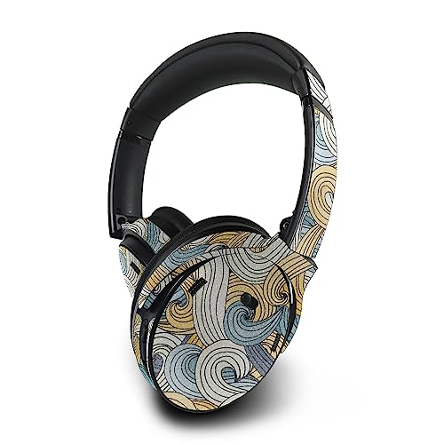 Image of MightySkins Skin Compatible with Bose QuietComfort 45 Headphones - Puppy Fall | Protective, Durable, and Unique Vinyl Decal wrap Cover | Easy to Apply, Remove, and Change Styles | Made in The USA