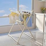 ★: Adatto a più scene: ideale per uso interno o esterno. Che venga utilizzato sul balcone, sul patio, nella lavanderia o nel corridoio, questo attaccapanni è perfetto. Quando non lo usi, puoi semplicemente ripiegarlo per riporlo facilmente