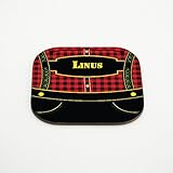 linus lederhose damen Untersetzer für Gläser mit dem abgebildeten Namen