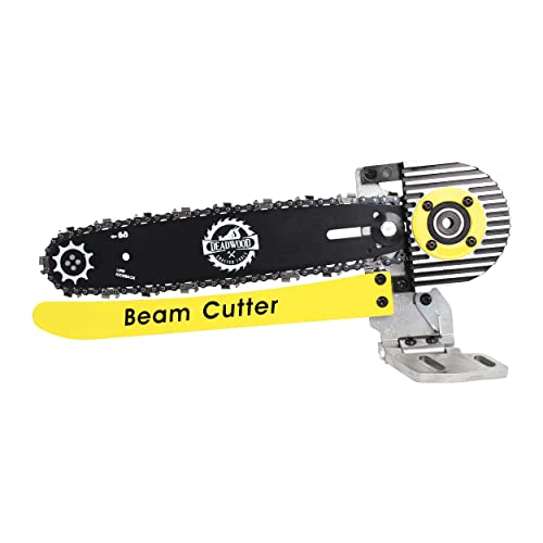 Deadwood Crafted Tools Beam Cutter Blades 12in - 7-1/4 and 8-1/4 Inch Worm Drive Circular Beam Cutting Attachment Blade