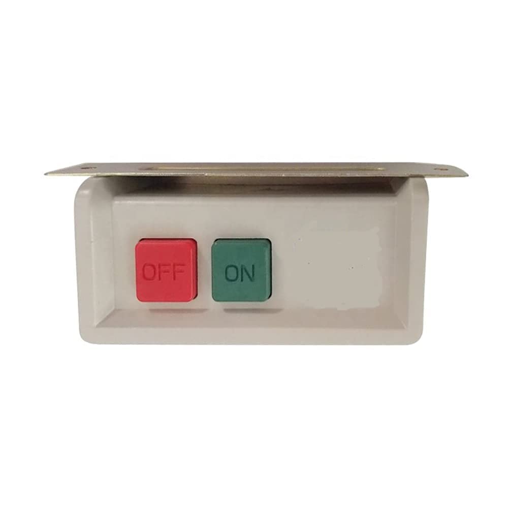 Bhavya Enterprises Push Button On Off Switch for Industrial High Speed Sewing Machine On Off Switch 3 Phase and Single Phase Use