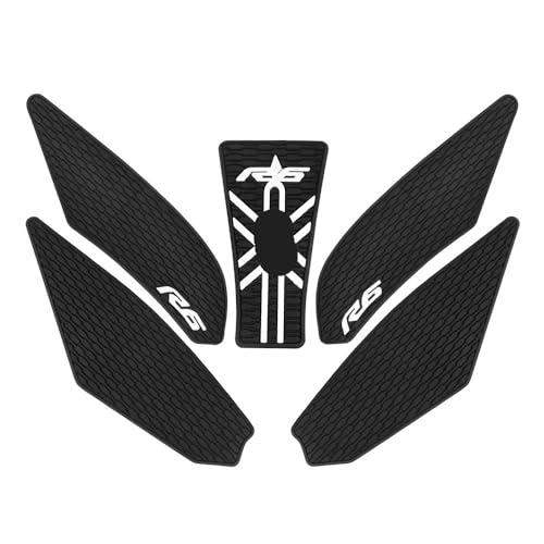 Autocollant de protection YZF-R6 : grip de réservoir antidérapant efficace