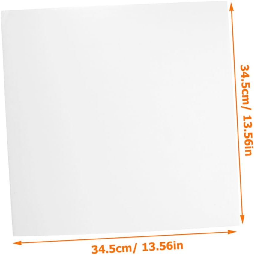 KICHOUSE 6pcs Square Cake Boards Thickened Birthday Cake Decorating Grade Cardboard for for Parties and Celebrations Coated