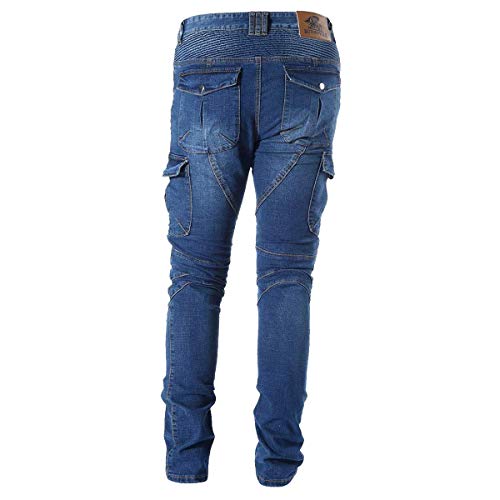 image for Takuey Bike Motorcycle Motorbike Riding Jeans Men Denim Jeans Motocros