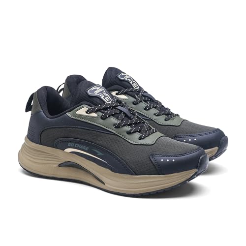 Image of ASIAN Civic-04 Men's Running Shoes | Sports Shoes with Breathable Mesh Upper, Memory Foam Cushioning | Arch Support & Durable Sole for Grip & Comfort