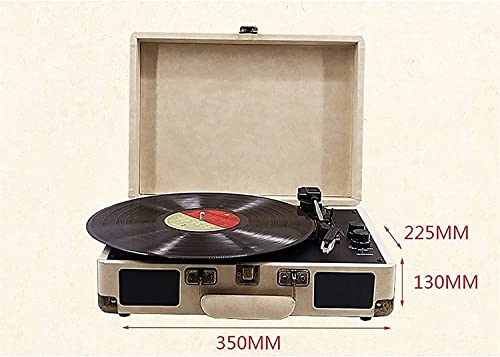 Tourne-Disque Vintage Tourne-Disque Bluetooth Tourne-disques Vinyle à 3 Vitesses avec Haut-parleurs intégrés Phonographe… - Les Beatles, Paul McCartney, John Lennon, RIngo Starr, George Harrison Tourne-Disque Vintage Tourne-Disque Bluetooth Tourne-disques Vinyle à 3 Vitesses avec Haut-parleurs intégrés Phonographe… – Image 4