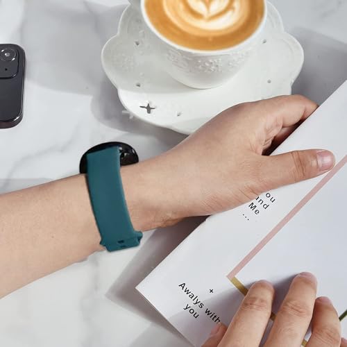 Issinlky band voor Veryfit Smart Watch IDW19/IDW13/IDW16/IDW18, 22mm band Zacht Silicone voor Gloryfit P66/P66D/P72/P95, TUYOM LW36, H1/D1,T50S, Y6, R30PRO,YB54, G39, AGPTE LW11 Smart Watch - Afbeelding 6