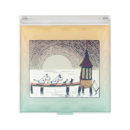 ハシートップイン ムーミン コンパクトミラー (水あび小屋)