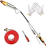 Propane Torch Weed Burner, ZSFilove Flame Weeder Weed Torch Kit With Turbo Trigger and Electric...