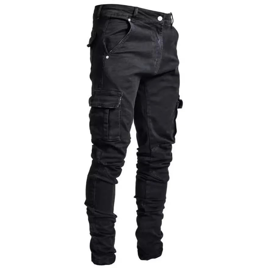 Jean slim tendance déchiré pour homme idéal pour vos sorties
