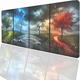 souris gaming rvb g502 proteus spectrum 【SURFACE ULTRA LISSE】: Surface de contrôle supérieure: Notre tampon de souris étendu adopte une surface de tissu micro-tissé texturé sur la couverture avec une commande améliorée pour fournir l'excellent équilibre entre le glissement et le contrôle. Faire glisser votre appareil sur sa surface sans effort, ce qui peut fournir une vitesse optimale et un contrôle précis pendant votre travail ou votre jeu.