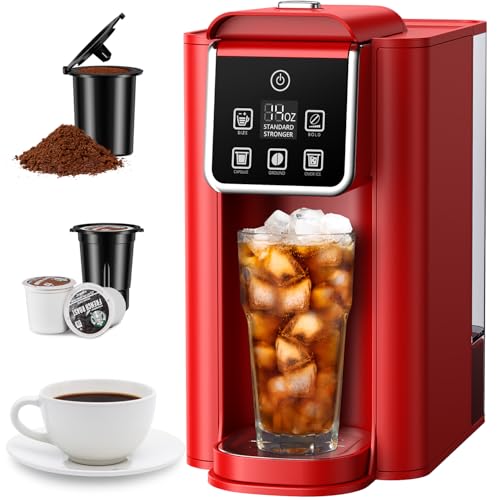 SHARDOR Single Serve Coffee Maker - Hot & Iced Coffee