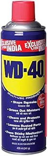 Pidilite WD-40, Multipurpose Car care Spray, 420ml Rust Remover, Lubricant, Stain Remover, Powerful Chimney Cleaner, Degre...
