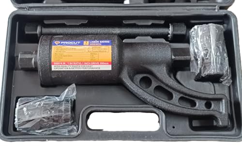 Image of RAED Labour Saving Wrench 1 inch Sq Drive Torque Multiplier 1:64 Ratio Labor Wrench To Manually Remove Tight Bolts From Heavy Vehicles Trucks, Lorry, Buses Max Torque 4800Nm, Box End
