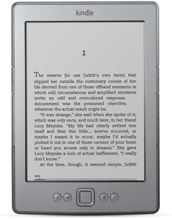 Kindle, Wi-Fi, 6" E Ink Display - for international shipment