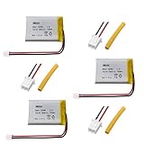 AWEDAS (3 Pack 503450 Battery 1000 mAh 503450 Lipo Battery 3.7v 503450 Lipo Battery Compatible for Multiple Device 503450 Replacement Batteries with PH 2.54 & PH 2.0 JST Connector and Tool
