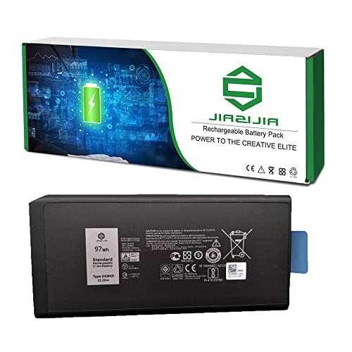 DKNKD Battery Replacement for Dell Latitude 5404 5414 7404 7414 Rugged Extreme Series CJ2K1 X8VWF 4XKN5 5XT3V 05XT3V VCWGN 0VCHGN 09FN4 XN4KN XRJDF YGV51 0W11V7 453-BBBE 11.1V 97Wh