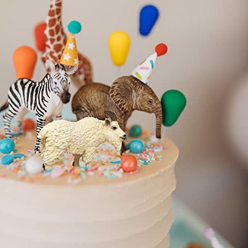 Higherbros Goat Animal Toy, Sheep Farm Animal Play Figure For Party Favors, Cake Topper, Gifts, Prizes, Rewards, Giveaways #TOP6