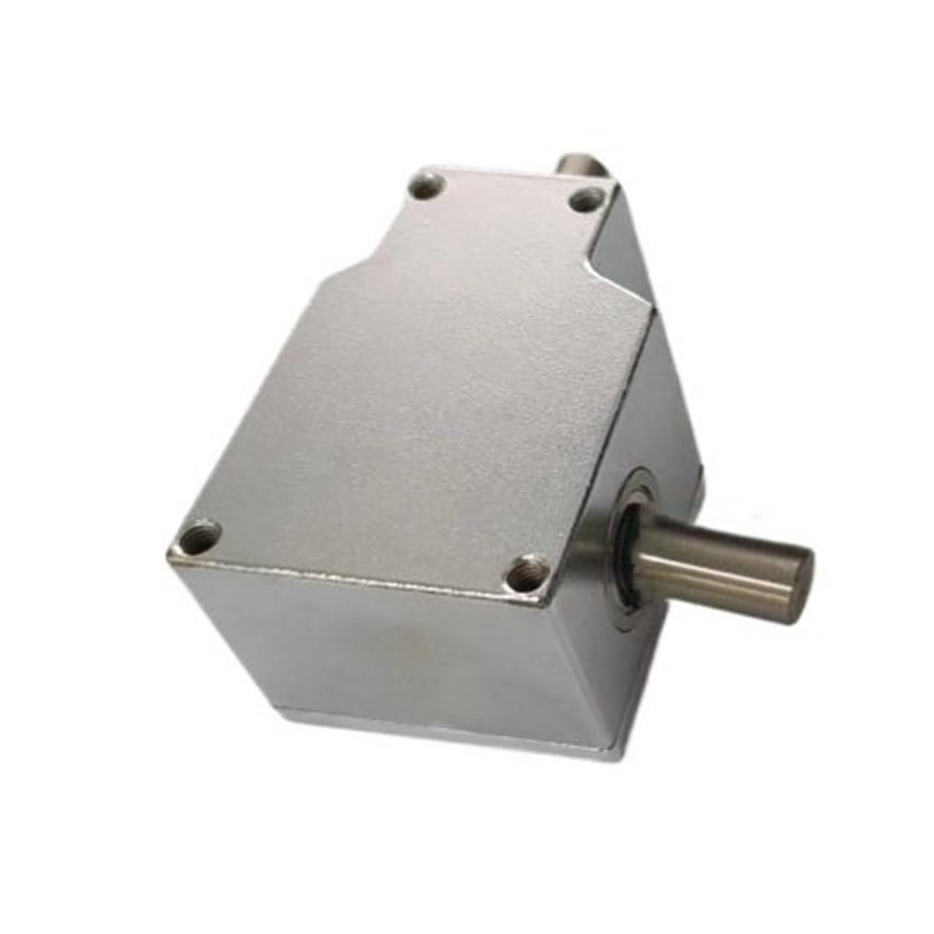 Mechanical Steering Aluminum Shell Spiral Bevel Reversing Gearbox 1:1 Transmission Ratio Reduction Corner 8mm Output Shaft 90 Degree Commutator Direction Transmission