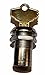Deluxe Outer Barrel Lock & Key Assembly for Northwestern Gumball & Candy Vending Machine